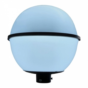 FAROLA ESFERICA ACRÍLICA PAVONADA PARA FOCO LED