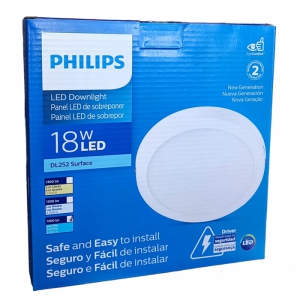 LUMINARIA LED DOWNLIGHT CIRCULAR 18W 110V PHILIPS