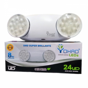 LAMPARA DE EMERGENCIA 24LED 6W IP20 540LM YOHAD