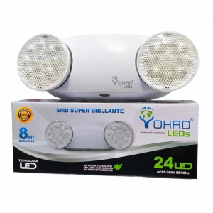 LAMPARA DE EMERGENCIA 24LED 6W IP20 540LM YOHAD
