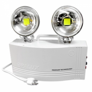 LAMPARA DE EMERGENCIA 2LED DE METAL OPALUX