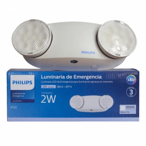 LUZ DE EMERGENCIA LED R1W5 2W 1.5H 220LM PHILIPS