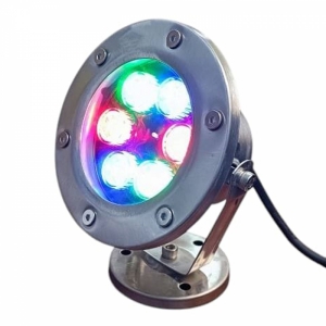 FARO LED SUMERGIBLE PARA CASCADAS 6X1W RGB OSLER