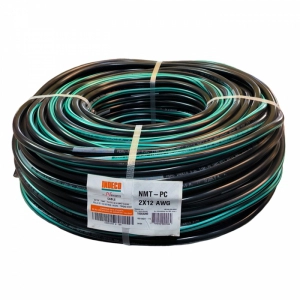CONDUCTOR ELECTRICO 500V 2X12AWG INDECO